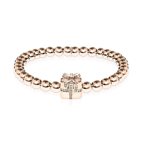 surprise | Or rose 18 carats | Cadeau de vacances en cristal